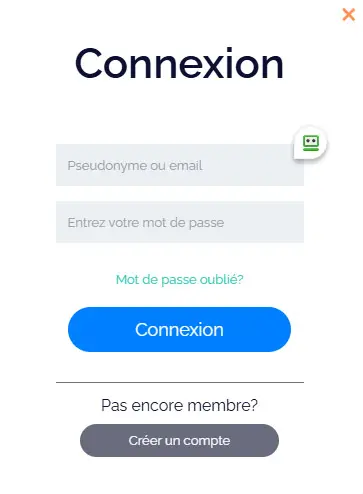 Inicio de sesión de los miembros de GRATORAMA CASINO