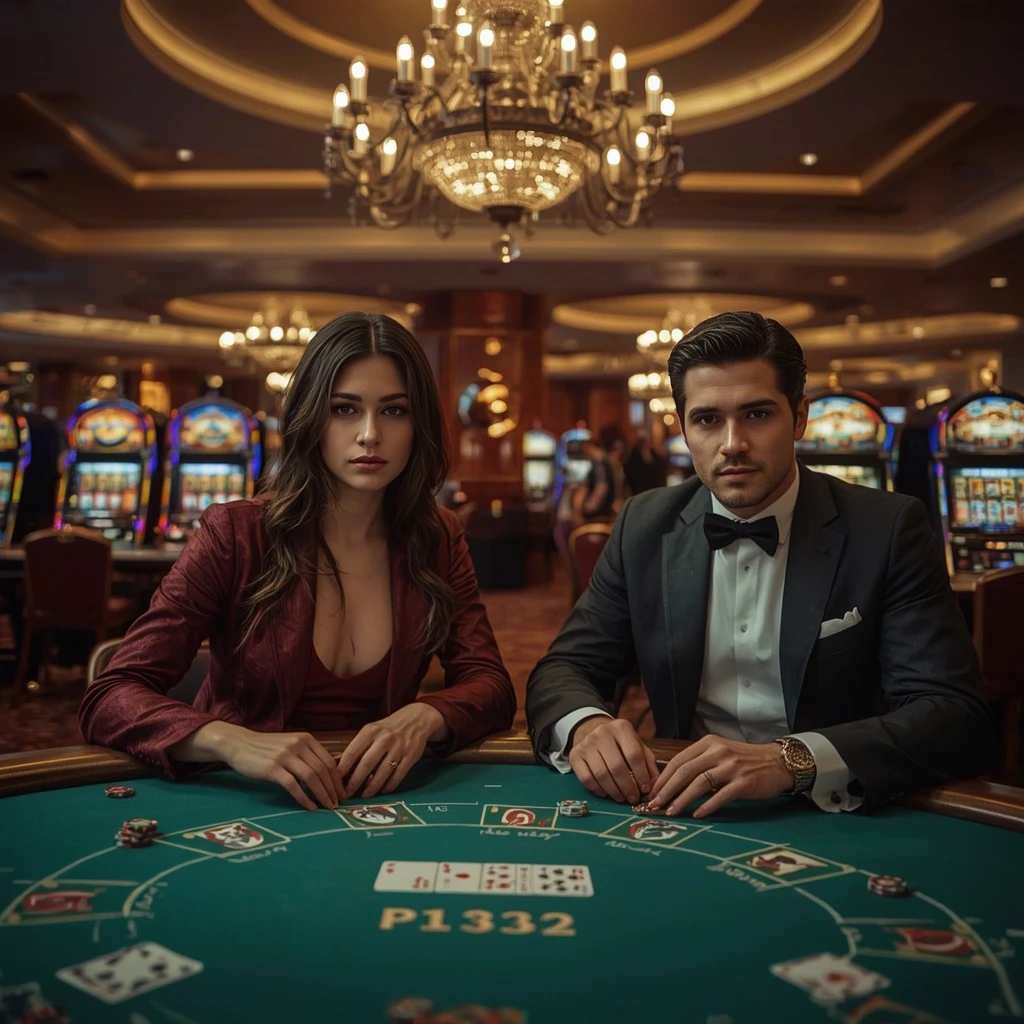 Dos jugadores de póker en un Gratorama Casino